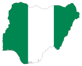 Vektorový obrázek, ilustrační klipart Nigérie ke stažení, Mapy vektorový obrázek pro vaše dokumenty