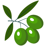 Vektorový obrázek, ilustrační klipart Olivy ke stažení, Ovoce vektorový obrázek pro vaše dokumenty