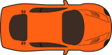 Oranžové auto