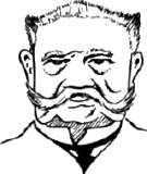 Vektorový obrázek, ilustrační klipart Paul von Hindenburg ke stažení, Osobnosti vektorový obrázek pro vaše dokumenty