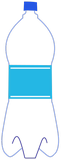 Vektorový obrázek, ilustrační klipart PET láhev ke stažení, Nápoje vektorový obrázek pro vaše dokumenty