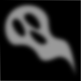 Vektorový obrázek, ilustrační klipart Průhledný duch ke stažení, Halloween vektorový obrázek pro vaše dokumenty