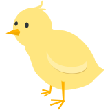 Roztomilé kuřátko