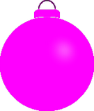 Vektorový obrázek, ilustrační klipart Růžová ozdoba ke stažení, Vánoce vektorový obrázek pro vaše dokumenty