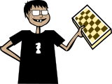 Vektorový obrázek, ilustrační klipart Šachista ke stažení, Muži vektorový obrázek pro vaše dokumenty
