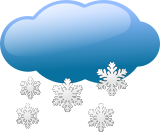 Vektorový obrázek, ilustrační klipart Sněžení ke stažení, Symboly vektorový obrázek pro vaše dokumenty