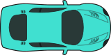 Tyrkysové auto