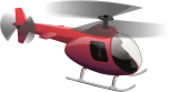 Vektorový obrázek, ilustrační klipart Vrtulník ke stažení, Doprava vektorový obrázek pro vaše dokumenty