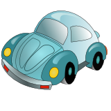 Vektorový obrázek, ilustrační klipart VW brouk ke stažení, Auta vektorový obrázek pro vaše dokumenty