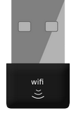 Vektorový obrázek, ilustrační klipart Wifi USB Dongle ke stažení, Přístroje vektorový obrázek pro vaše dokumenty