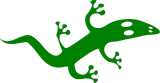 Zelená ještěrka