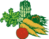 Vektorový obrázek, ilustrační klipart Zelenina ke stažení, Zelenina vektorový obrázek pro vaše dokumenty