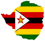 Vektorový obrázek, ilustrační klipart Zimbabwe ke stažení, Mapy vektorový obrázek pro vaše dokumenty