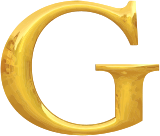 Vektorový obrázek, ilustrační klipart Zlaté G ke stažení, Symboly vektorový obrázek pro vaše dokumenty