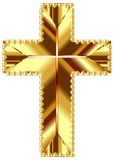 Vektorový obrázek, ilustrační klipart Zlatý kříž ke stažení, Náboženství vektorový obrázek pro vaše dokumenty