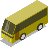 Vektorový obrázek, ilustrační klipart Žlutý autobus ke stažení, Doprava vektorový obrázek pro vaše dokumenty
