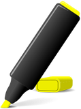 Žlutý zvýrazňovač