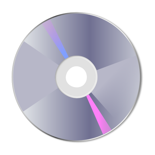 Vektorový obrázek, ilustrační klipart CD zdarma ke stažení, Hudba vektor do vašich dokumentů