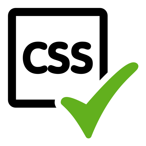 Vektorový obrázek, ilustrační klipart CSS icon zdarma ke stažení, Symboly vektor do vašich dokumentů