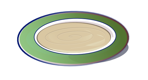Vektorový obrázek, ilustrační klipart Hummus zdarma ke stažení, Jídlo vektor do vašich dokumentů