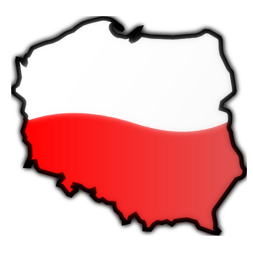 Vektorový obrázek, ilustrační klipart Mapa Polska zdarma ke stažení, Mapy vektor do vašich dokumentů