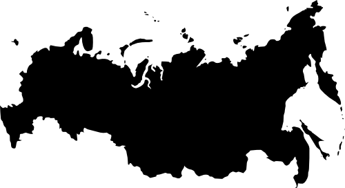 Vektorový obrázek, ilustrační klipart Mapa Ruska zdarma ke stažení, Mapy vektor do vašich dokumentů