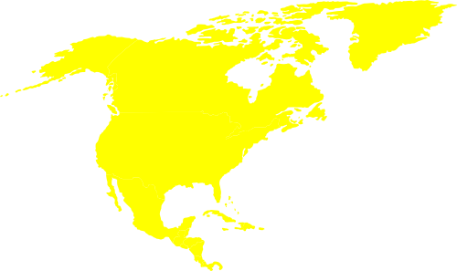 Vektorový obrázek, ilustrační klipart Mapa Severní Ameriky zdarma ke stažení, Mapy vektor do vašich dokumentů