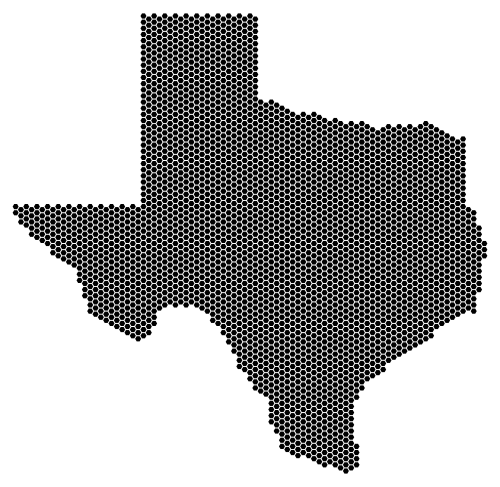 Vektorov obrzek, ilustran klipart Mapa Texasu zdarma ke staen, Mapy vektor do vaich dokument