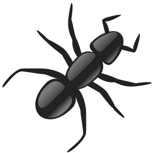 Vektorový obrázek, ilustrační klipart Mravenec v rozlišení 500x500 pixelů zdarma ke stažení, Hmyz vektor do vašich dokumentů