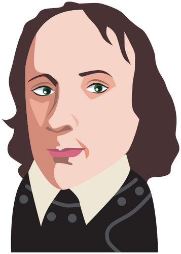 Vektorový obrázek, ilustrační klipart Oliver Cromwell zdarma ke stažení, Osobnosti vektor do vašich dokumentů