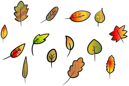 Vektorov obrzek, ilustran klipart Podzimn list zdarma ke staen, Rostliny vektor do vaich dokument