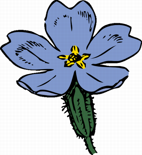 Vektorový obrázek, ilustrační klipart Prvosenka zdarma ke stažení, Květiny vektor do vašich dokumentů
