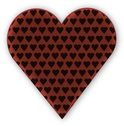 Vektorový obrázek, ilustrační klipart Srdce v srdci zdarma ke stažení, Láska vektor do vašich dokumentů