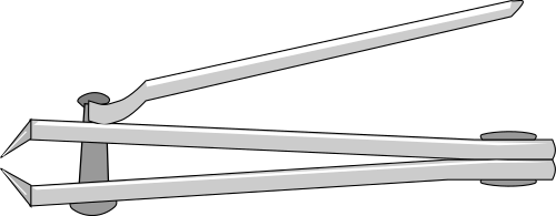 Vektorov obrzek, ilustran klipart tptko na nehty zdarma ke staen, Nstroje vektor do vaich dokument