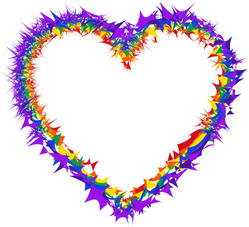 Vektorový obrázek, ilustrační klipart Trnové srdce zdarma ke stažení, Láska vektor do vašich dokumentů