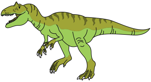 Vektorov obrzek, ilustran klipart Tyranosaur zdarma ke staen, Zvata vektor do vaich dokument