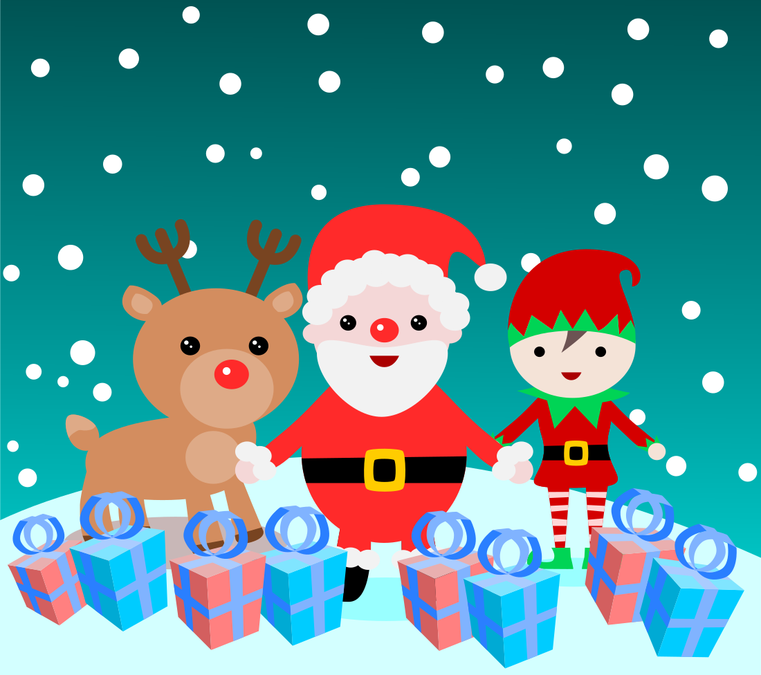 ozvučené,pohyblivé, animované přání k vánocům - Elektronické vánoční přání texty sms ke stažení